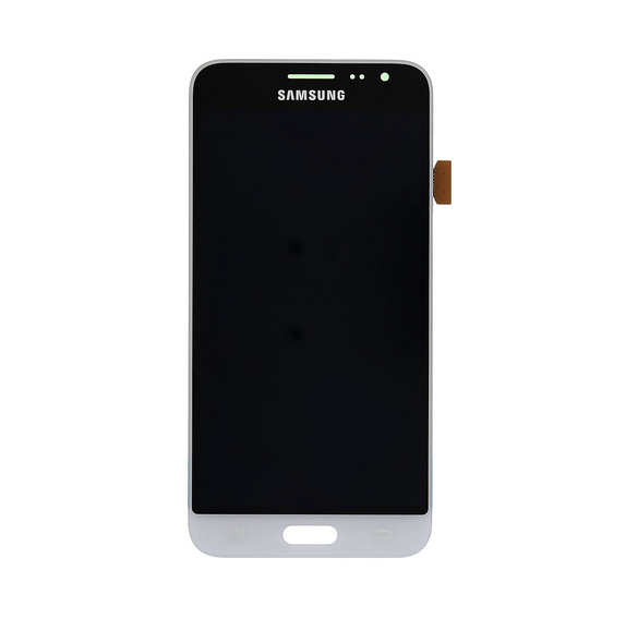LCD-skärm + pekdon Samsung Galaxy J3 2016 J320 - Vit (Service Pack)