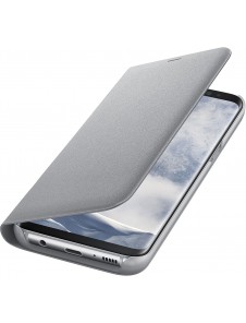 Samsung LED View Cover vikbart fodral till Samsung Galaxy S8 - Silver(NG950PSE)