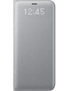 Samsung LED View Cover vikbart fodral till Samsung Galaxy S8 - Silver(NG950PSE)
