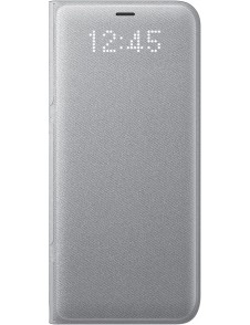 Samsung LED View Cover vikbart fodral till Samsung Galaxy S8 - Silver(NG950PSE)