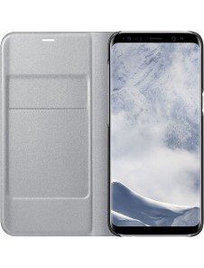 Samsung LED View Cover vikbart fodral till Samsung Galaxy S8 - Silver(NG950PSE)