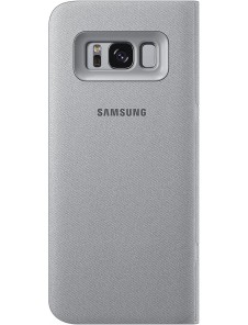 Samsung LED View Cover vikbart fodral till Samsung Galaxy S8 - Silver(NG950PSE)
