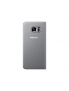 Samsung EF-CG935PSE S-View Case Vikbart Fodral Till Samsung Galaxy S7 Edge - Silver
