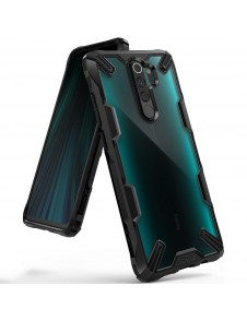 Ringke Fusion X slitstark PC-fodral med TPU-stötfångare för Xiaomi Redmi Note 8 Pro - Svart