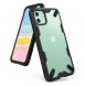 Ringke Fusion X Matt hållbart PC-fodral med TPU-stötfångare för iPhone 11 - Svart