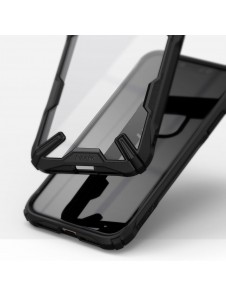 Ringke Fusion X Matt hållbart PC-fodral med TPU-stötfångare för iPhone 11 - Svart