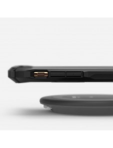 Ringke Fusion X Matt hållbart PC-fodral med TPU-stötfångare för iPhone 11 - Svart