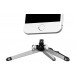 Kenu Stance, Tripod Phone Stand till iPhone 10, X, 8, 8 Plus, 7 Plus, 7, 6s Plus, 6s, 6 Plus, 6, SE - Silver / Svart