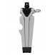 Kenu Stance, Tripod Phone Stand till iPhone 10, X, 8, 8 Plus, 7 Plus, 7, 6s Plus, 6s, 6 Plus, 6, SE - Silver / Svart