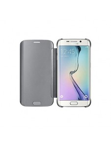 Samsung EF-ZG925BSEGWW Clear View Cover till Samsung Galaxy S6 Edge - Silver