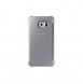 Samsung EF-ZG925BSEGWW Clear View Cover till Samsung Galaxy S6 Edge - Silver