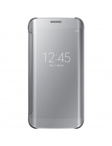 Samsung EF-ZG925BSEGWW Clear View Cover till Samsung Galaxy S6 Edge - Silver