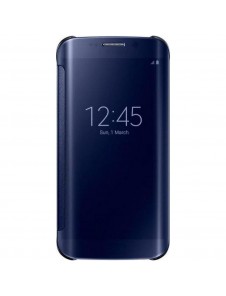 Samsung EF-ZG925BBEGWW Clear View Cover till Samsung Galaxy S6 Edge - Blå