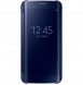 Samsung EF-ZG925BBEGWW Clear View Cover till Samsung Galaxy S6 Edge - Blå
