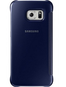 Samsung EF-ZG925BBEGWW Clear View Cover till Samsung Galaxy S6 Edge - Blå