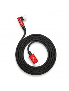 Baseus MVP Elbow USB Type C Strömförsörjning / blixtkabel PD 18W 2m - Röd(CATLMVP-B09)