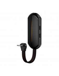 Dual Lightning med 3,5 mm-uttag, uppfyller enkelt kraven för lyssnande under laddning