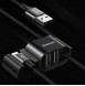 För att göra detta ska du nå kabeln med Baseus USB HUB.