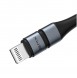 BMX dubbeldäck MFi-certifierad kabel typ c till Lightning PD 18W