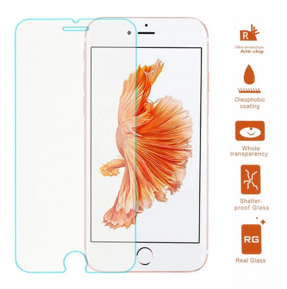 JollyFX iPhone 8 Plus / iPhone 7 Plus Skärmskydd Screen Protector Premium Tempered Glass Panzer Glass Screen Protector