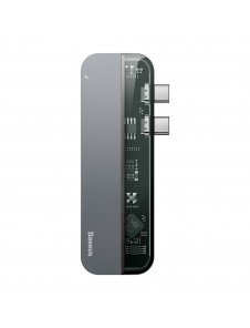 Thunderbolt 3-i-1-gränssnitt, stödjer TB3 40 Gbps överföringshastighet, 5K / 60Hz videoutgång och PD