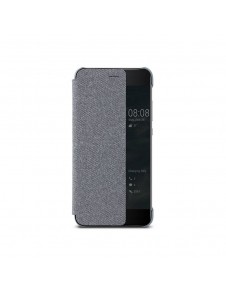 Huawei S-View Case Vikbart Fodral Till Huawei P10 Plus - Ljusgrå