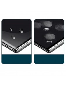 Baseus 0.15mm helskärmskyddad mjukskyddsskydd mot explosion för Samsung Galaxy Note10 - Svart