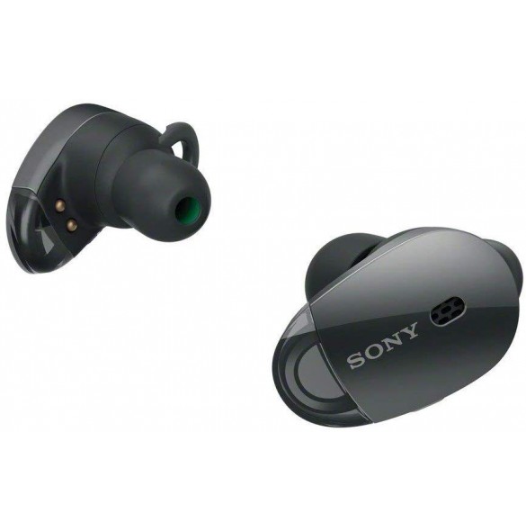 Sony WF-1000X Truly Wireless In-Ear Noise Cancelling Headphones - Svart