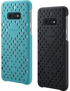 Samsung Ultra Thin Cover för Samsung Galaxy S10e (EF-XG970CBEGWW) - Svart / Grön (Twin Pack)