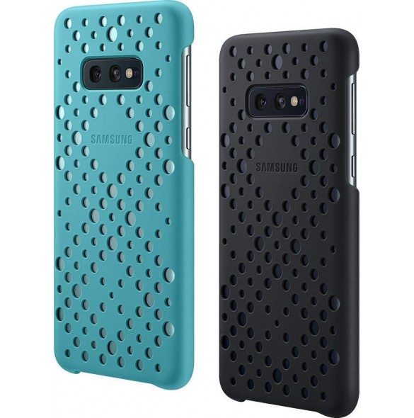 Samsung Ultra Thin Cover för Samsung Galaxy S10e (EF-XG970CBEGWW) - Svart / Grön (Twin Pack)