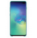 Grönt och väldigt snyggt omslag Samsung Galaxy S10 Plus.