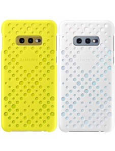 Samsung mönsterfodral Samsung Galaxy S10e (EF-XG970CWEGWW) - Vit / Gelb
