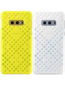Samsung mönsterfodral Samsung Galaxy S10e (EF-XG970CWEGWW) - Vit / Gelb