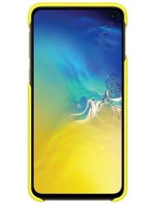 Samsung mönsterfodral Samsung Galaxy S10e (EF-XG970CWEGWW) - Vit / Gelb