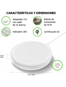 Belkin Boost Up Wireless Charging Pad - Vit