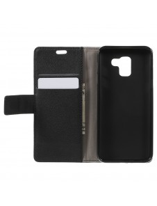JollyFX Plånboksläderfodral till Samsung Galaxy J6 (2018) - Svart