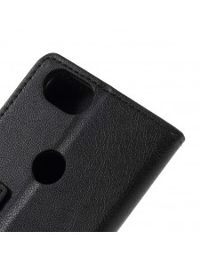 JollyFX Plånboksläderfodral till Google Pixel 2 - Svart