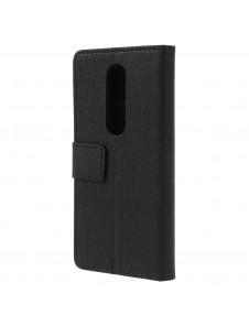 JollyFX Plånboksläderfodral till Nokia X6 (2018) - Svart