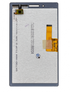 Lenovo Tab 3.7 710 Essential LCD-display + Touch Unit - Svart