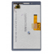 Lenovo Tab 3.7 710 Essential LCD-display + Touch Unit - Svart