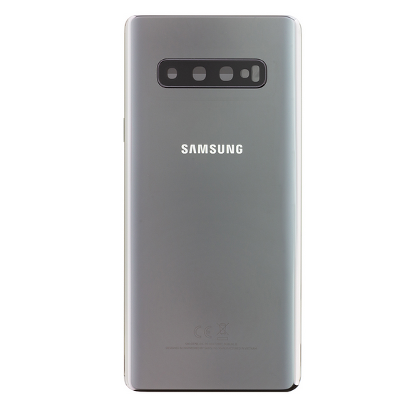 Samsung Galaxy S10 Plus G975 Batterilucka - Keramisk svart (Service Pack)
