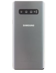 Samsung Galaxy S10 Plus G975 Batterilucka - Keramisk svart (Service Pack)