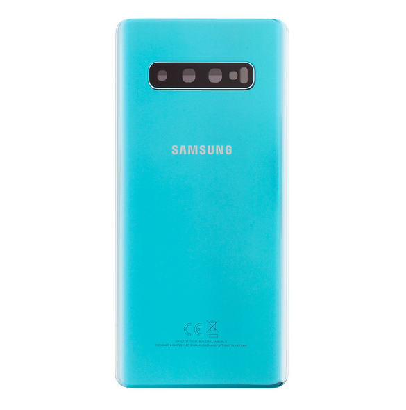 Samsung Galaxy S10 Plus G975 Batterilucka Prism - Grön (Service Pack)
