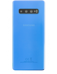 Samsung Galaxy S10 Plus G975 Batterilucka Prism - Blå (Service Pack)