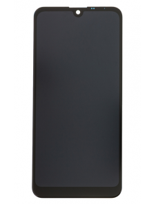 LG Q60 LCD-display + Touch Unit - Svart