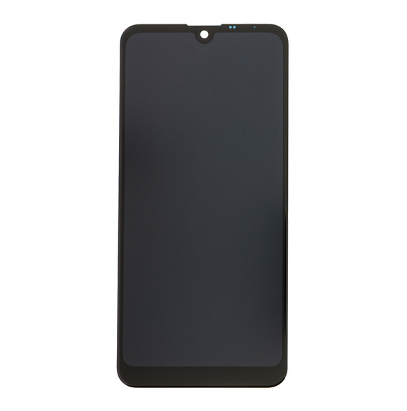 LG Q60 LCD-display + Touch Unit - Svart