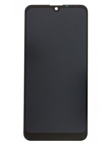 LG Q60 LCD-display + Touch Unit - Svart
