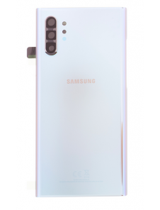 Samsung Galaxy Note 10 Plus N975 Batterilucka - Silver (Service Pack)