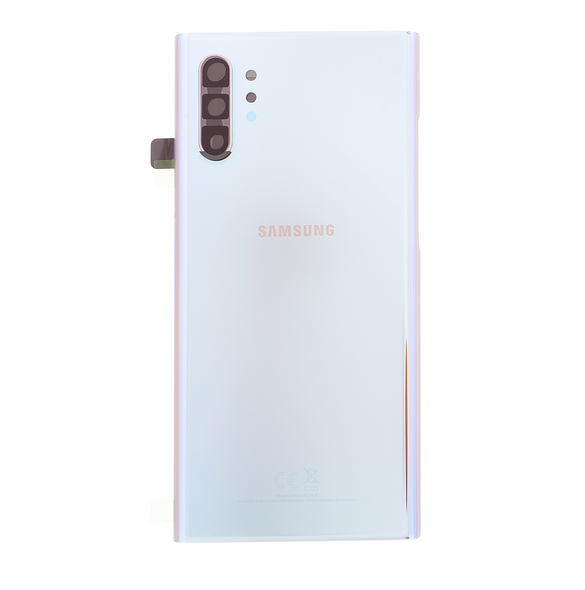 Samsung Galaxy Note 10 Plus N975 Batterilucka - Silver (Service Pack)
