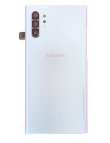 Samsung Galaxy Note 10 Plus N975 Batterilucka - Silver (Service Pack)